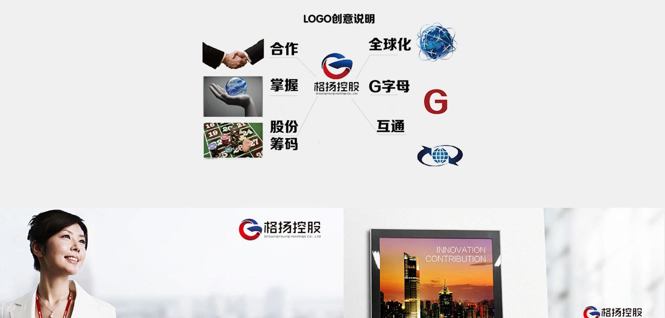 格杨控股LOGO设计与产品策划