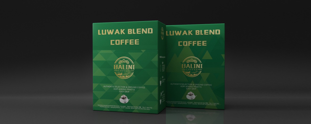 印尼火船集团 BALINI咖啡包装设计